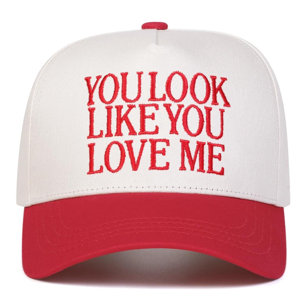 Unisex YOULOOK LIKE YOU Letter Embroidery Baseball Caps Spring Autumn Outdoor Adjustable Casual Hats Sunscreen Hat Sports Cap