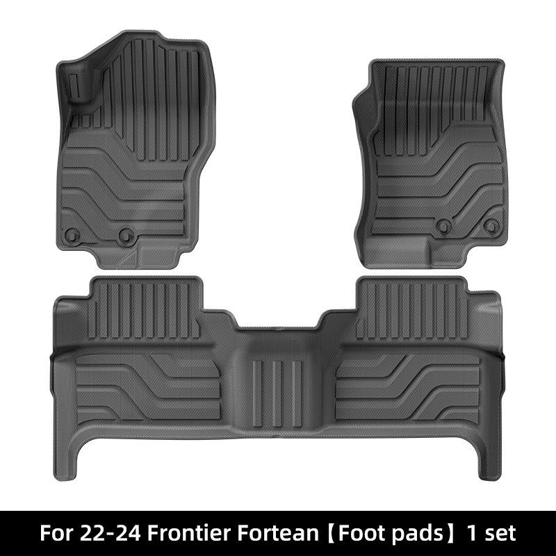 Nissan Frontier 2022-2024 TPE Rear Floor & Trunk Mats