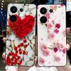 For Vivo S30 Pro Mini Case Silicone Soft Tpu Back Cover Fashion Flower Phone Cases For Vivo S30 Cover VivoS30 Pro Mini 5G Fundas