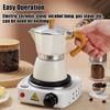 7Pcs Coffee Maker Gift Set Moka Pot Coffee Machine Kit Portable Hand Brew Espresso Coffee Equipment