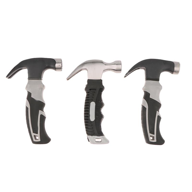 Comprehensive Mini Claw Hammer - Features Anti-Slip & Shockproof Grip with Magnetic Tip for User-friendly Woodworking.