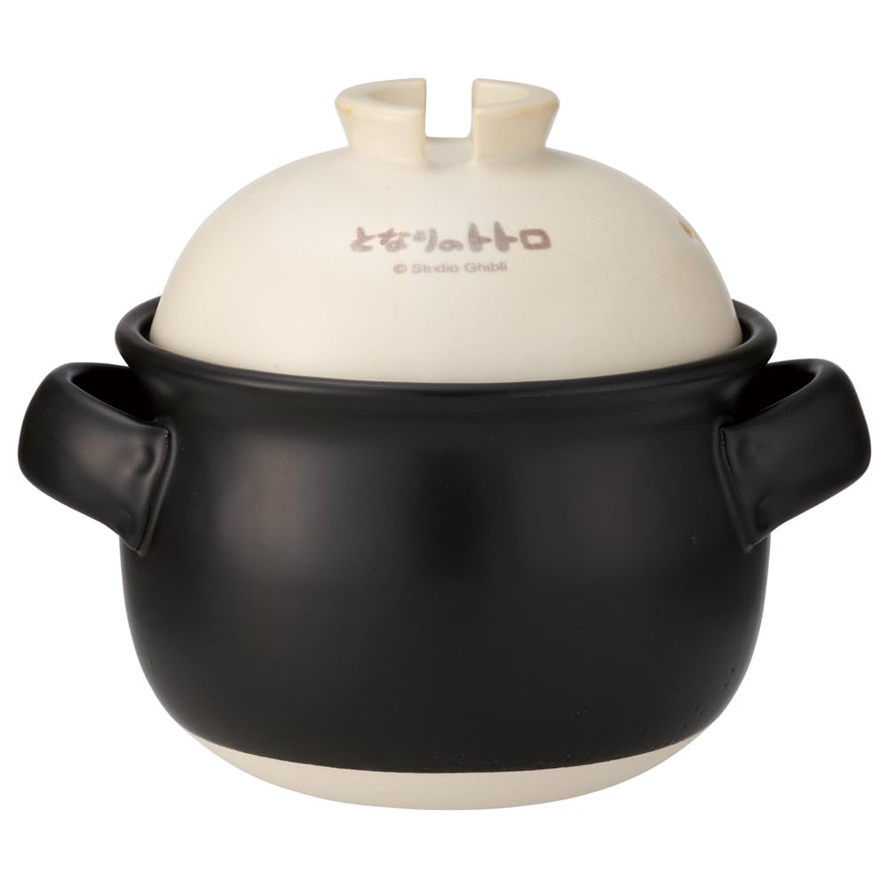 Skater Banko Ware Rice Earthenware Rice My Neighbor Studio Ghibli Design Cooker, 1-cup Capacity, Cooker, Totoro, CHDN1-A