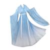 Chinese Wei And Jin Dynasty Style Hanfu, Waist-length Top And One-piece Skirt Women's Suit