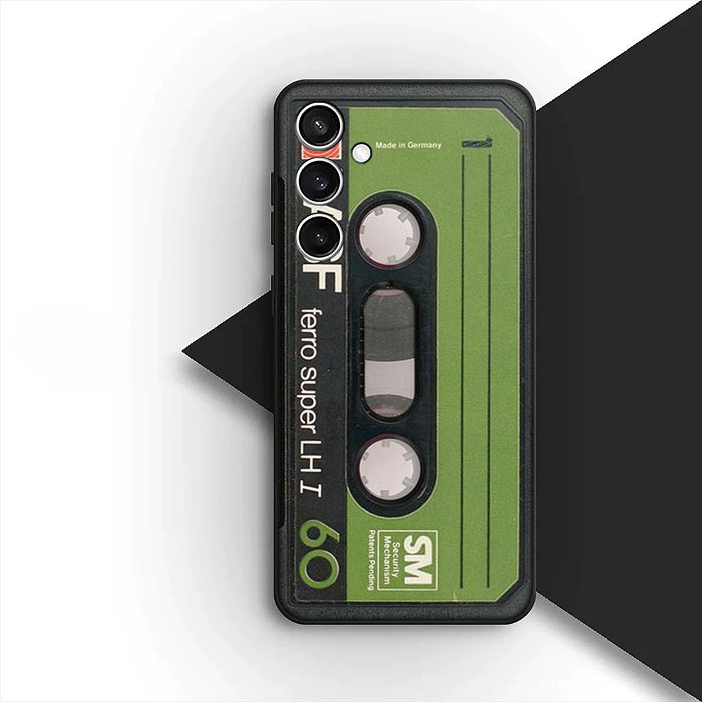 Phone Cover for Apple iPhone 17 Pro XS Max Air 6 Plus X 5 + SE 2022 SE2 16E XR Case  Retro Camera Vintage Cassette Tape Old