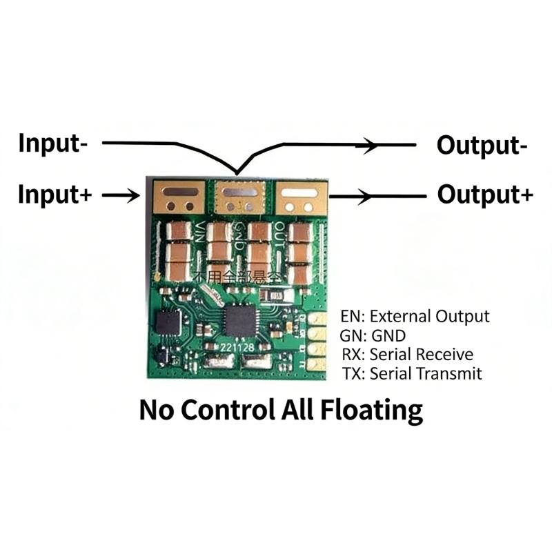 High Efficiency Power Converters Module 4.5V-21V Input 3V-21VOutput 3A Current Voltages Regulator For Industrial Equipment
