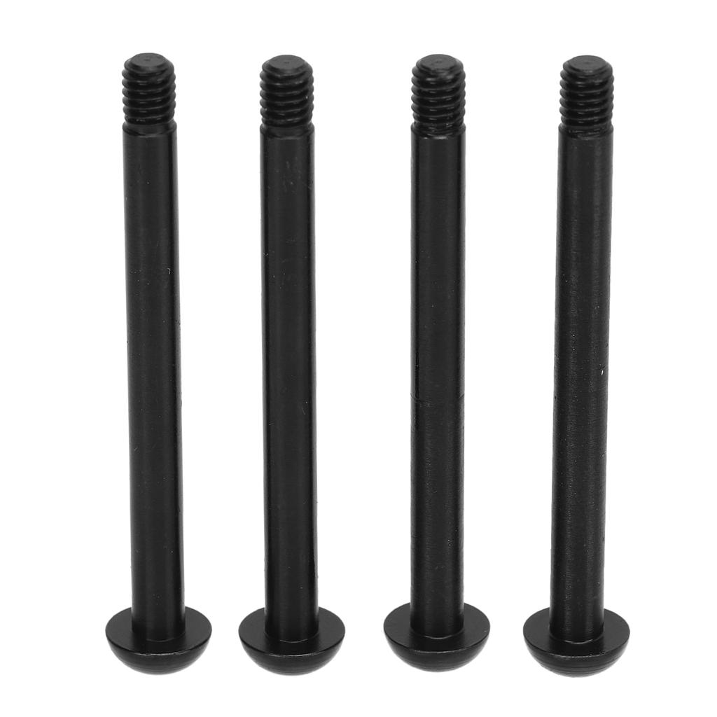 4Pcs Front Flower Shaft Pin Steel Swing Arm Shafts Parts for   1/7 1/8 RC Car