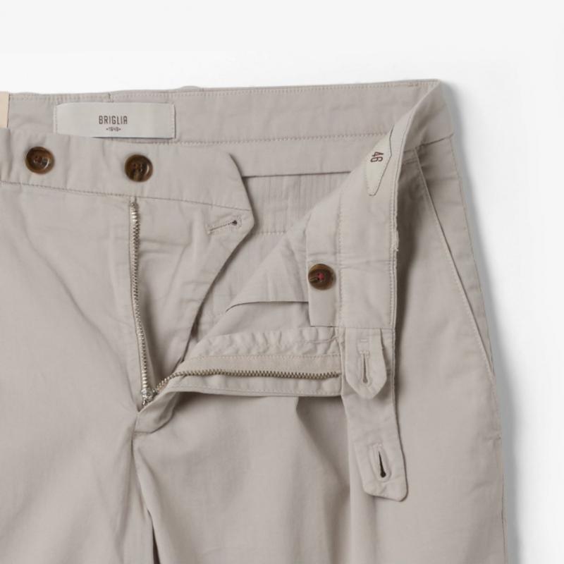 Briglia 2pleats Pants Warm Gray Bg02 Iaf1m30000a08