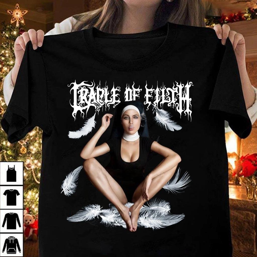 Rare Cradle Of Filth Band Short Sleeve Gift For Fan T-shirt AL986
