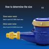 6-Point Water Meter Anti-Backflow Check Valve