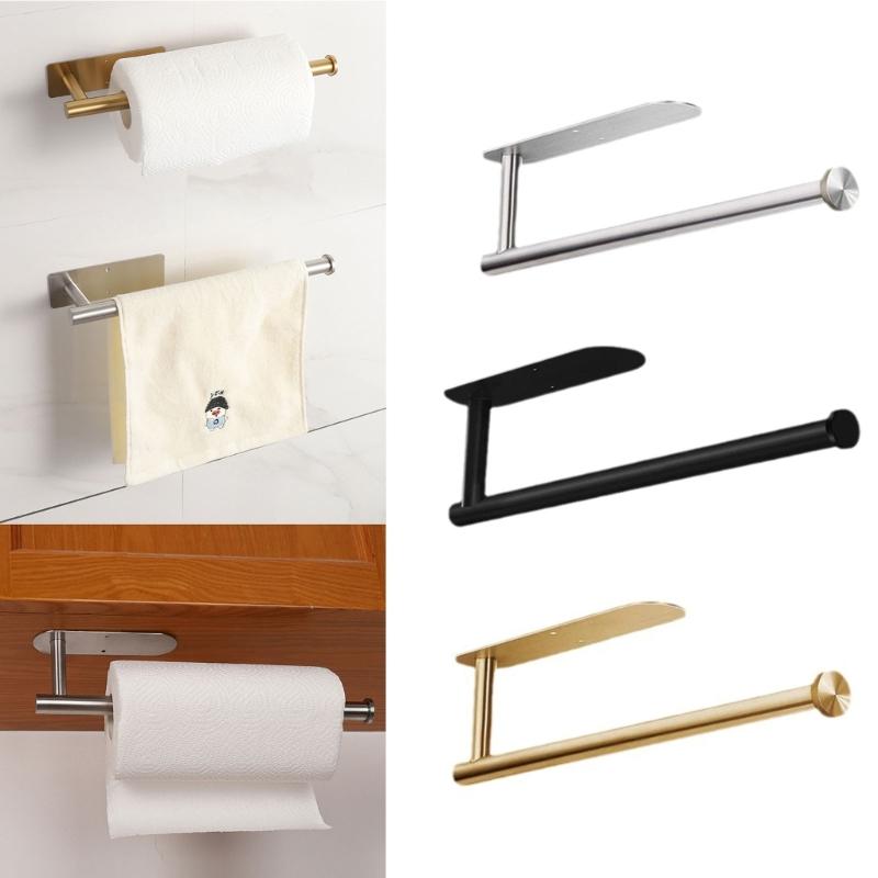 Magnetic Kitchen Paper Towel Holder Stainless Steel Magnetic Paper Towel Rack Kitchen Roll Holder with Strong Magnetic