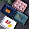 Rectangular Ins Style Plastic Tray for Tea, Water, and Fruit Cups