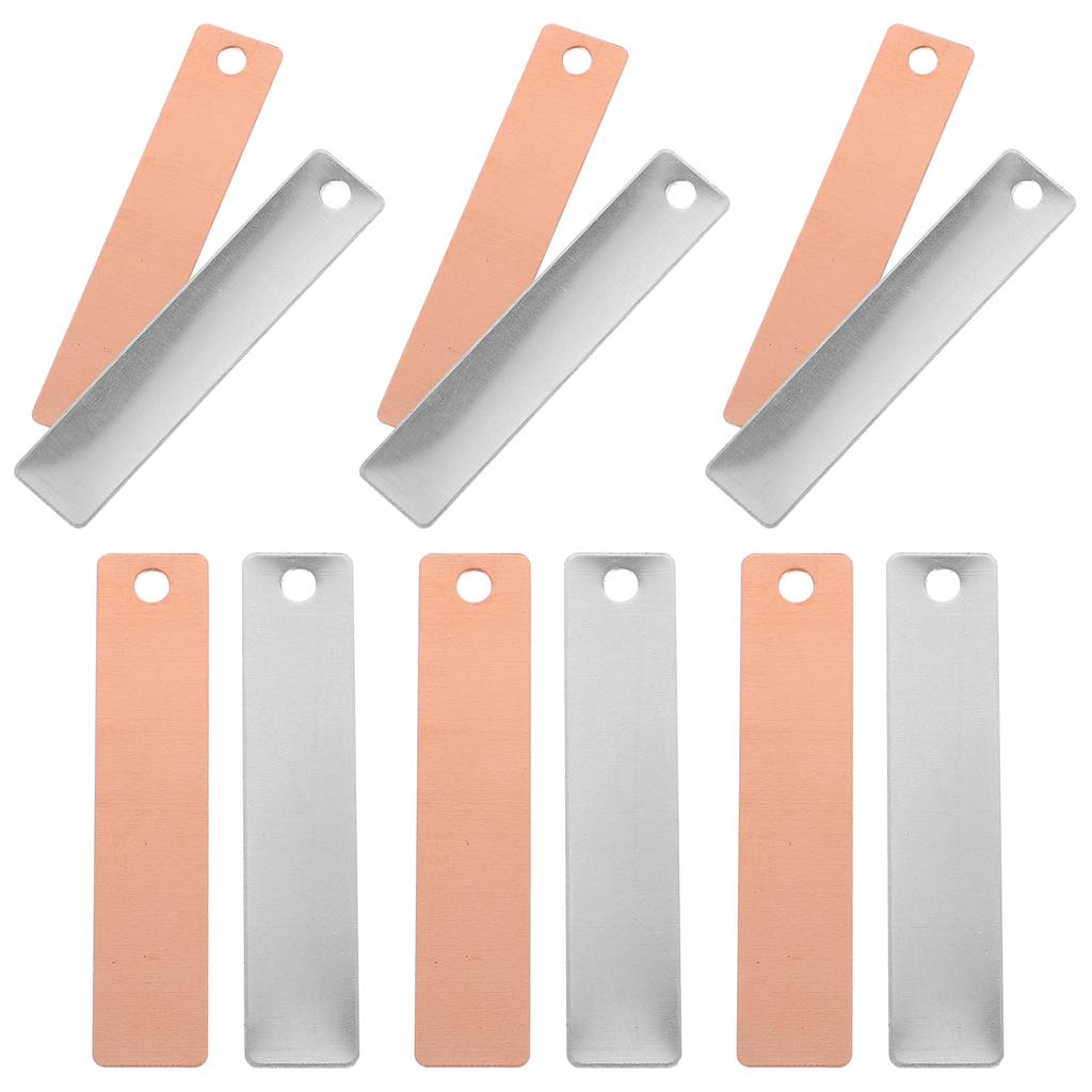 1 Set Zinc Copper Anode Sheet Metal Sheet for Fruit Science Experiment