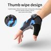 Cycling Gloves Half Finger Breathable Anti-Slip Shock Absorbing Lightweight for Road Mountain Bike Outdoor Sports Men Women