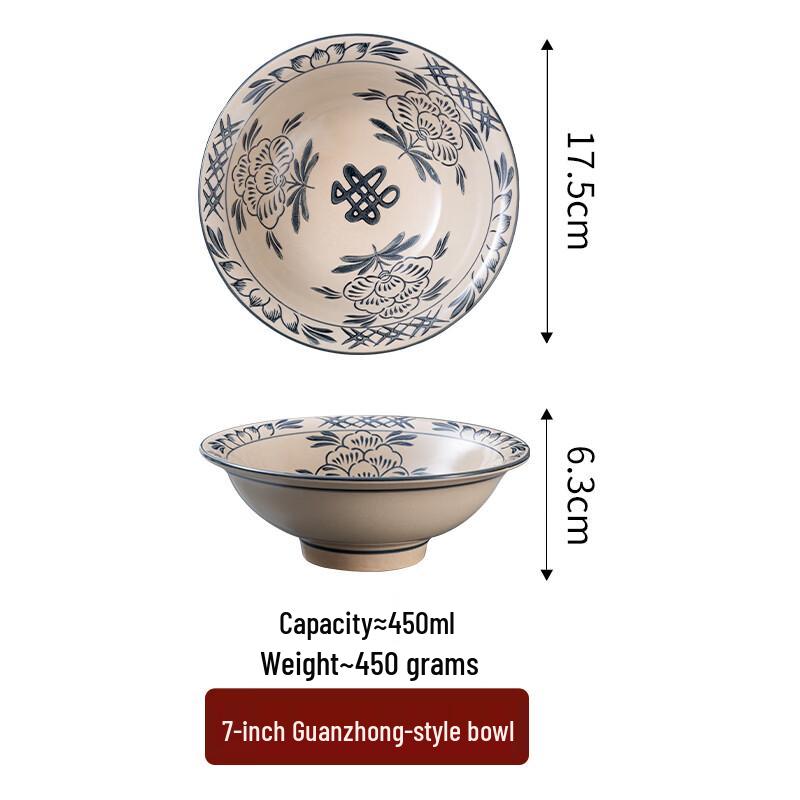 

Old Guanzhong Ceramic Noodle Bowl