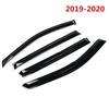 4x Car Window Visor Guard Vent Shade Ventvisor Window Vent Visor Deflector Sun Rain Guard for Toyota for RAV4 20019-2020