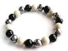 [GOLD STONE] Terahertz Ore x Beitou Stone x Morion (Black Quartz) Bracelet 10mm