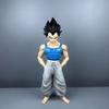 Anime Dragon Ball 26cm Super Saiyan Infinite Warrior Vegeta Training Suit Standing Posture Figure Doll Model PVC Toy Gifts