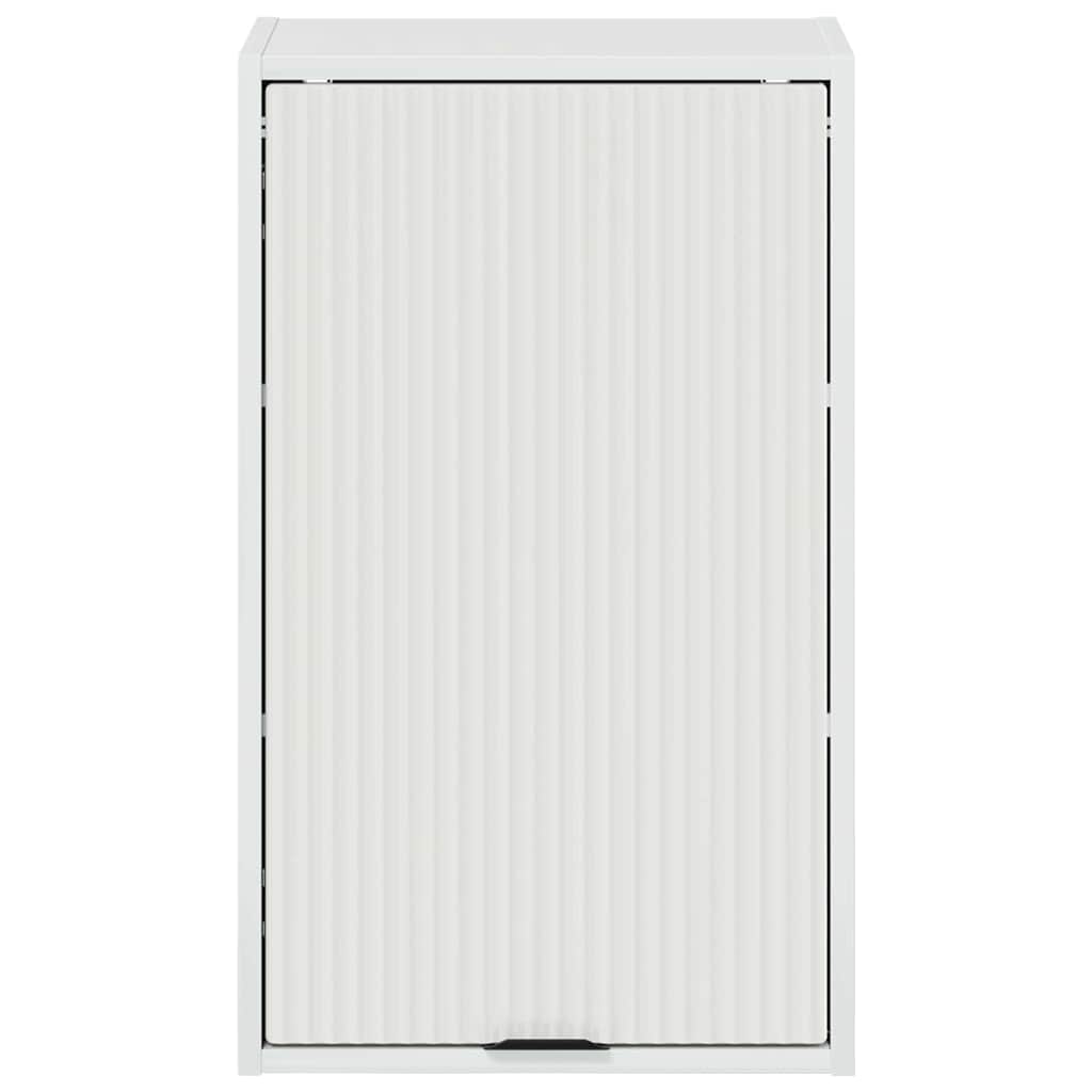 Bathroom Wall Mounted Cabinet High Gloss White 39 X 23.5 X 65 Cm