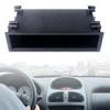 Universal Car Storage Box Single Layer Auto Single Din Dashboard Radio Pocket