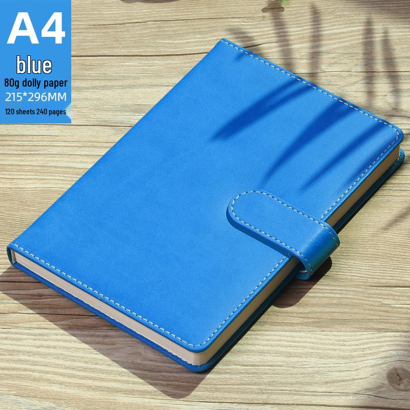 A4 Thick Business Notebook for College Students and Meetings