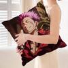 Anime Character Jujutsu Kaisen Ryomen Sukuna Pillow Cushion Cover Pillowcase Living Room Sofa Home Decor Customized