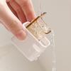 Toothbrush Holder Wall-Mounted Punch-Free Toothbrush Rack Dustproof Bathroom Electric Toothbrush Organizer