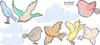 Decorative Stickers for Children - Birds