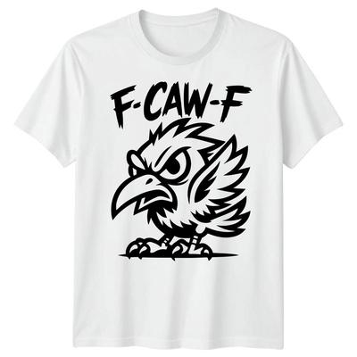F-CAW-F Lustiges Krähen Raben Meme Sarkastisches Gothic Halloween T-Shirt Erwachsene#3