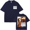 2026 Summer Hot Sale Anime Chainsaw Man Denji Pochita T-shirts Harajuku Vintage Manga Short Sleeve Men Women Loose Casual T-shirt