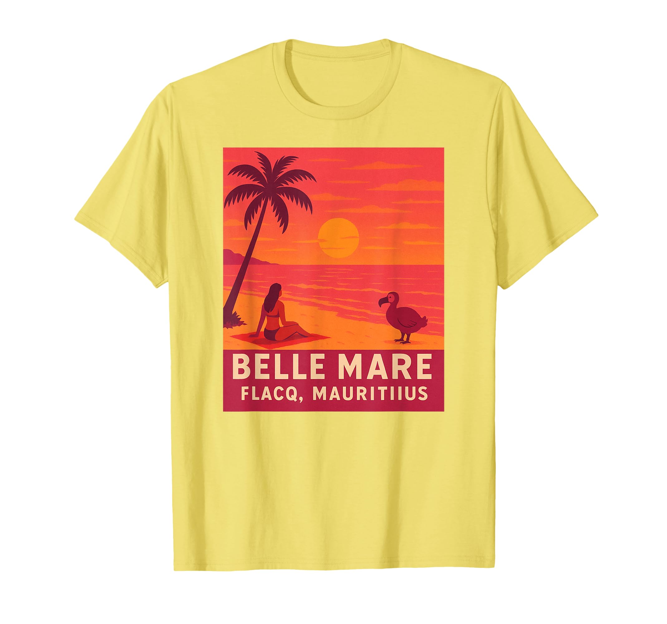 

Belle Mare, Flacq, Holiday Island Mauritius Vintage Design T-Shirt