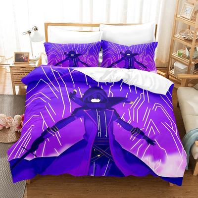 The Eminence In Shadow Cid Kagenou Bedding Set Cartoon Anime Three-piece Set Adult Kid Bedroom Duvet Cover Sets Home Textiles