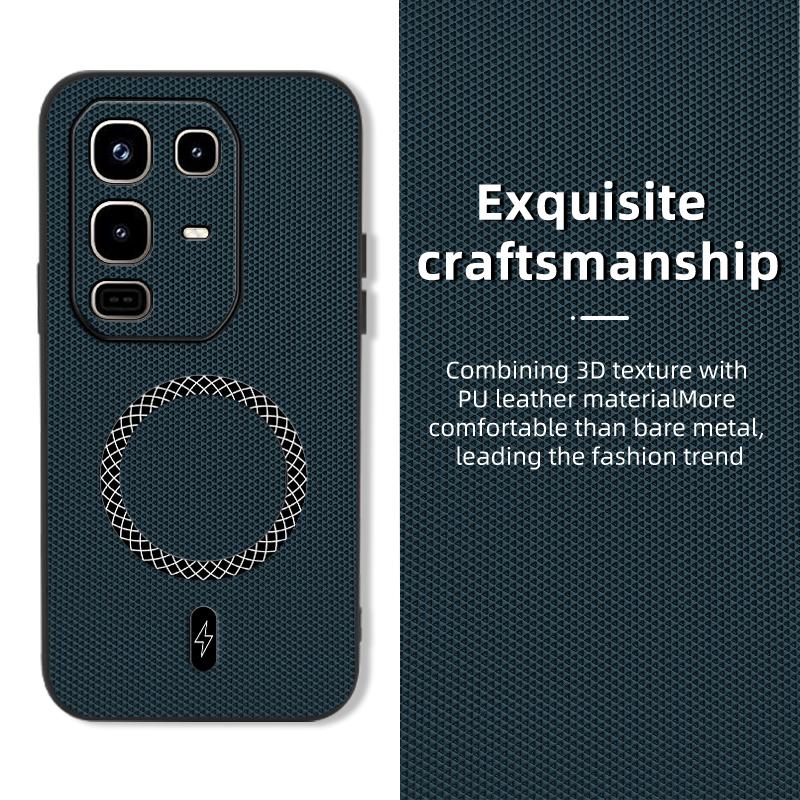 Magnetic Leather Case for Infinix Note 60 50 50S Pro Ultra 40 30 Plus Cover Soft Shockproof Full Camera Mag-safe Shell Fundas