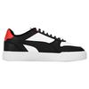 Puma Caven Dime Synthetic Leather Low-Top Sneakers Unisex Sneakers White Black Red 384953-16
