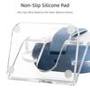 Acrylic Desktop Stand Holder For Dedicated Speaker With Anti Slip Base And Open Charging Port Design