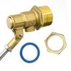 1/2" 3/4" 1" Brass Float Valve Cold and Hot Water Tank Floating Ball Valve SS201 Stem Flow Control Cistern/Expansion Tanks
