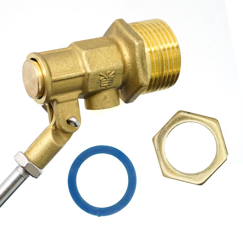 1/2" 3/4" 1" Brass Float Valve Cold and Hot Water Tank Floating Ball Valve Flow Control Cistern/Expansion Tanks