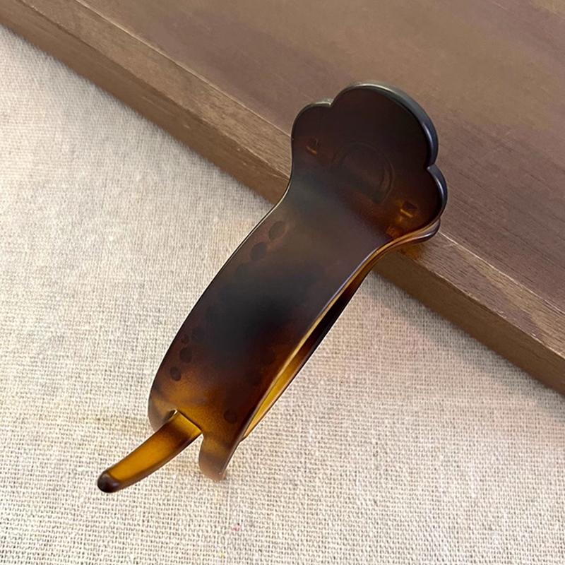 New High Ponytail Hair Clips for Women High End Simple Feel Featuring Back Head Clip Vertical Duckbill Clip Hair Accessory