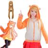 Hoodie Himoutoumaruchan Doma Cosplay Costume Jacket Coat Skirt Set Outfit Suit