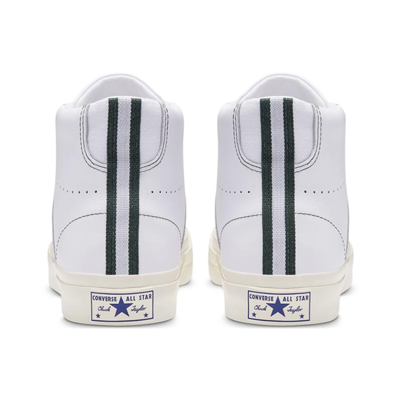 Converse One Star Academy Pro High Top Sports Anti-Rutsch Stoßdämpfung High-Top Board Schuhe Unisex Reinweiß