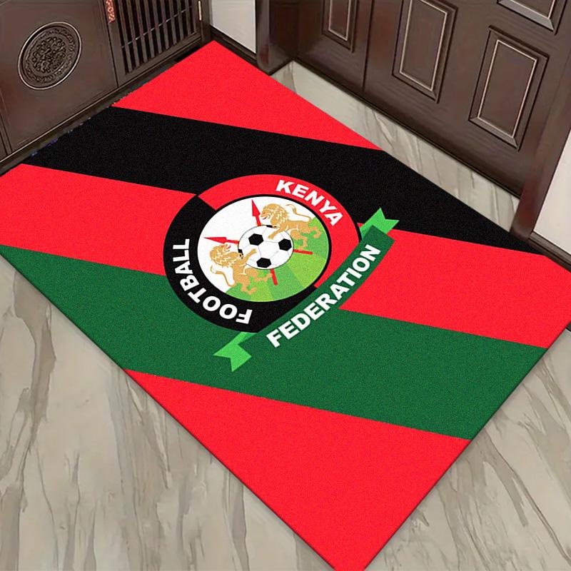 Football Kenya Carpet Rug for Living Room Bedroom Home Sofa Decoration,Kids play Non-slip Floor Mat