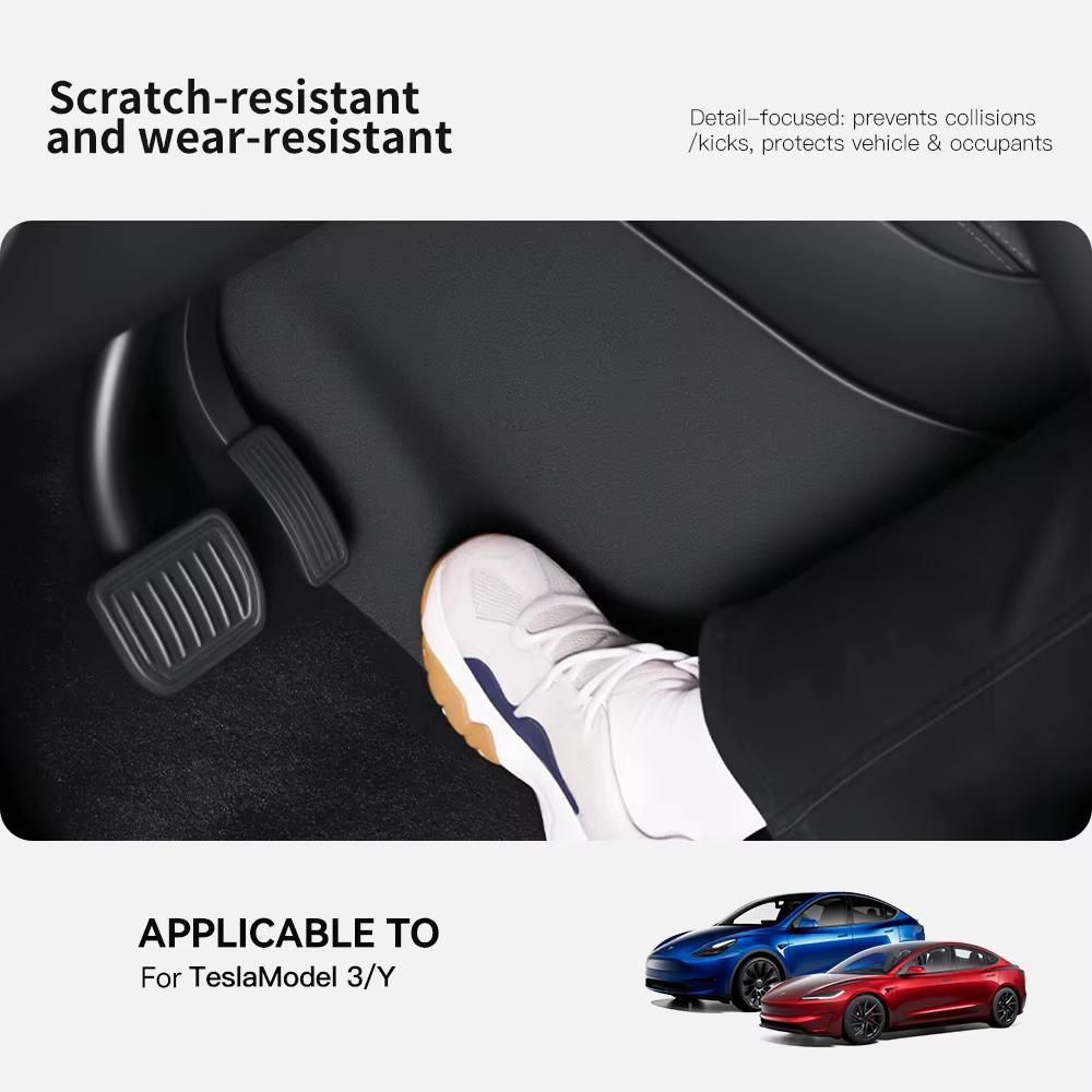 YZ Car Center Console Two Side Panel Anti Kick Pad Protector For Tesla Model 3 Y Highland Juniper 2026 TPE Anti-dirt Protective