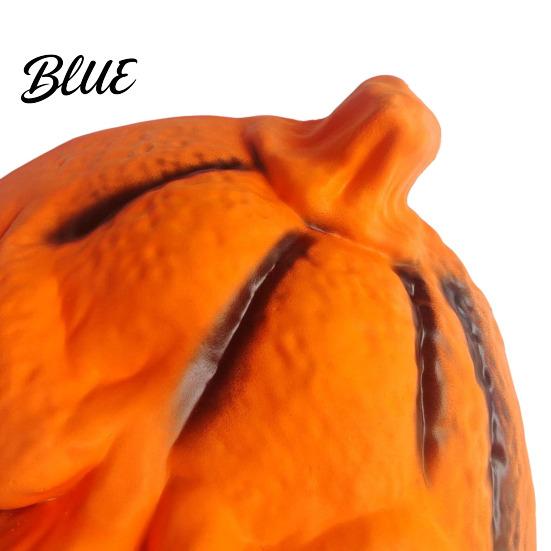 Eye Catching Party Mask Halloween Pumpkin Mask 3D Spooky Jack O Lantern for Cosplay Party Lightweight PU Foam Breathable Scary Face Adults