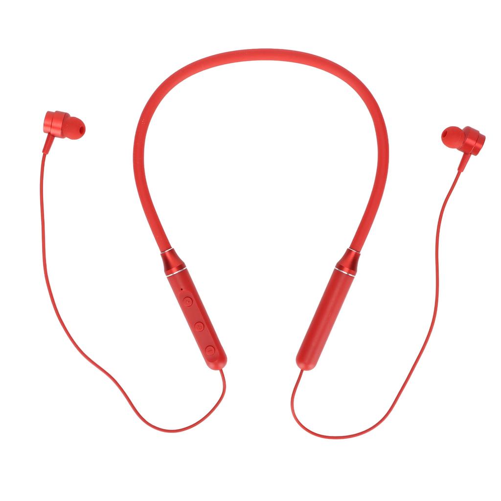 WSYD600 Bluetooth Neckband Headphones Wireless Stereo Headset for Sports Running Walking(Red )