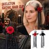 Halloween Skeleton Hand for Party Costume Hair Accessory