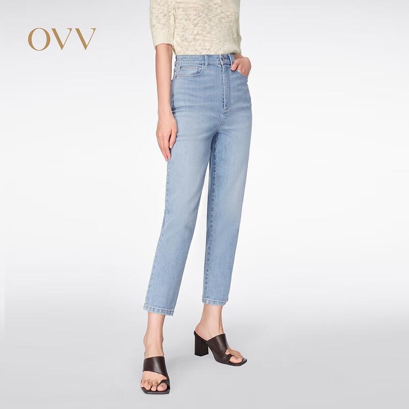 OVV Women s Italian Fabric Tapered Ankle Jeans 25