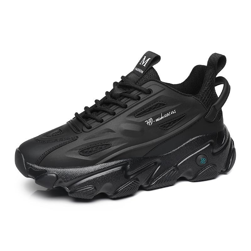 Нова товста підошва збільшує дихаючі сітчасті туфлі легке зручне зносостійке взуття для бігу кеди