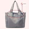 Chic Oxford Fabric Tote Bag for Women - Spacious & Stylish with Multiple Pockets, Perfect for Travel & Everyday Use