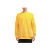 Adidas Big Logo Print Casual Sport Sweatshirt Men Tops Yellow HB5088