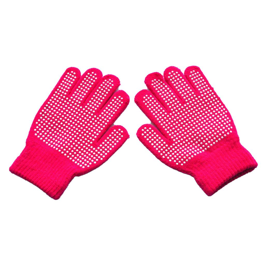 

1 Pair Toddler Gloves Outdoor Clothes Accessory Girls Boys Fingers Warming Cover Anti-skid Knitting Kids Glove for Winter