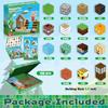 Magnetische Bausteine Mine World Magnetisches Waldhaus Ziegel Würfel Spielzeug Set MINT Sensorisch 2025 Bestes Geschenk für 3+ Junge Mädchen Kind